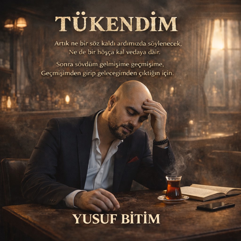 Tükendim